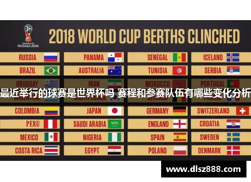 最近举行的球赛是世界杯吗 赛程和参赛队伍有哪些变化分析