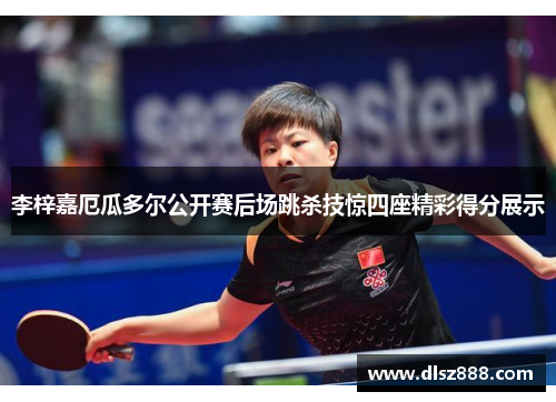 李梓嘉厄瓜多尔公开赛后场跳杀技惊四座精彩得分展示